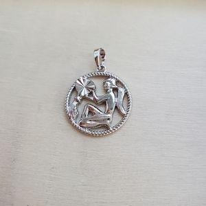 Aquarius Charm Pendant